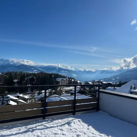 Breathtaking View With Big Balcony Crans-Montana