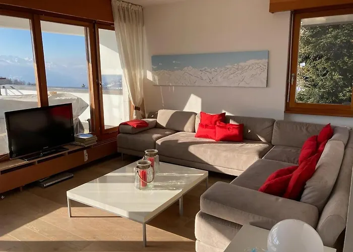 2 Br-app-breathtaking View With Big Balcony * Crans-Montana
